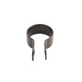 Chain Link 1 5/8" Black Beveled Brace Band - (Galvanized Steel)