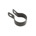 Chain Link 1 5/8" Beveled Black Brace Band [12 Gauge] - Rail End Band (Galvanized Steel)