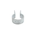 Chain Link 2" [1 7/8" OD] Heavy Brace Band - Rail End Band (Galvanized Steel)