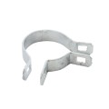 Chain Link 2 1/2" (2 3/8" OD) Corner Brace Band (90 Degree Brace Band) HDG
