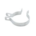 Chain Link 3" (2 7/8" OD) Corner Brace Band (90 Degree Brace Band) HDG