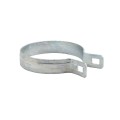 Chain Link 3 1/2" Beveled Brace Band [12 Gauge] - Rail End Band (Galvanized Steel)