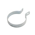 Chain Link 3 1/2" Beveled Brace Band [12 Gauge] - Rail End Band (Galvanized Steel)