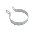 Chain Link 3 1/2" Beveled Brace Band [12 Gauge] - Rail End Band (Galvanized Steel)