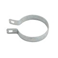 Chain Link 3 1/2" Beveled Brace Band [12 Gauge] - Rail End Band (Galvanized Steel)