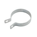 Chain Link 3 1/2" Beveled Brace Band [12 Gauge] - Rail End Band (Galvanized Steel)