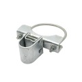 Chain Link 5" SCH40 [5 9/16" OD] Bulldog Industrial Gate Hinge - Butt Hinge (Pressed Steel) (Hinge)