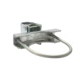 Chain Link 5" SCH40 [5 9/16" OD] Bulldog Industrial Gate Hinge - Butt Hinge (Pressed Steel) (Hinge)