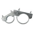 Chain Link 4" Bulldog Industrial Gate Hinge (2 1/2" Gate Frame) - Butt Hinge (Pressed Steel) (Hinge)