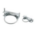 Chain Link 6 5/8" Bulldog Industrial Gate Hinge (2 1/2" Gate Frame) - Butt Hinge (Pressed Steel) (Hinge)