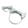 Chain Link 6 5/8" Bulldog Industrial Gate Hinge (2 1/2" Gate Frame) - Butt Hinge (Pressed Steel) (Hinge)