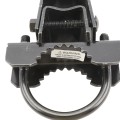 Chain Link 2 1/2" [2 3/8" OD] Black Bulldog Industrial Gate Hinge - Butt Hinge (Pressed Steel)