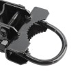 Chain Link 2 1/2" [2 3/8" OD] Black Bulldog Industrial Gate Hinge - Butt Hinge (Pressed Steel) (Hinge)