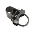 Chain Link 2 1/2" [2 3/8" OD] Black Bulldog Industrial Gate Hinge - Butt Hinge (Pressed Steel) (Hinge)