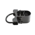 Chain Link 2 1/2" [2 3/8" OD] Black Bulldog Industrial Gate Hinge - Butt Hinge (Pressed Steel) (Hinge)