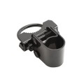 Chain Link 2 1/2" [2 3/8" OD] Black Bulldog Industrial Gate Hinge - Butt Hinge (Pressed Steel) (Hinge)