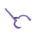 Chain Link 4 1/2" Bear Hold Chain Link Fence Stretcher Tool Purple (Leaver Action Snaps Into Place)