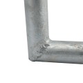 Cantilever Slide Gate Barbed Wire Arm Bolt-On Offset for 1 5/8" to 1 7/8" Uprights) Chain Link Fence Barb Arm