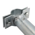 Cantilever Slide Gate Barbed Wire Arm Bolt-On Offset for 1 5/8" to 1 7/8" Uprights) Chain Link Fence Barb Arm