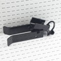 2 1/2" (2 3/8" OD) Strong Arm Gate Latch For Walk Gates Fits 2 1/2" Post and 1 5/8" or 2" Gate Frame Black