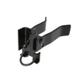 3" Strong Arm Gate Latch for Walk Gates fits 3" Post and 1 5/8" or 2" Gate Frame Black 