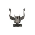 6 5/8" Strong Arm Gate Latch For Walk Gates Fits 6 5/8" Post and 1 5/8" or 2" Gate Frame Black