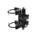Chain Link Black Self-Closing Spring Universal Gate Hinge (1 3/8" / 1 5/8" / 1 7/8" Gate Frame) (2 3/8" / 2 7/8" Post)