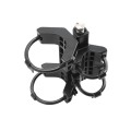 Chain Link Black Self-Closing Spring Universal Gate Hinge (1 3/8" / 1 5/8" / 1 7/8" Gate Frame) (2 3/8" / 2 7/8" Post)