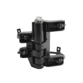 Chain Link Black Self-Closing Spring Universal Gate Hinge (1 3/8" / 1 5/8" / 1 7/8" Gate Frame) (2 3/8" / 2 7/8" Post)