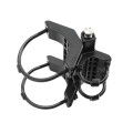 Chain Link Black Self-Closing Spring Universal Gate Hinge (1 3/8" / 1 5/8" / 1 7/8" Gate Frame) (4" Post) (Hinge)