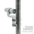 Chain Link Line Track Bracket Band Type - Safety Bracket (Galvanized Steel) (Brace-Tension Band)