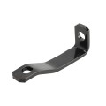 Chain Link Fence 1/4"x 1" x 4 3/4" Heavy-Duty Black Chain Link Fence Truss Rod Tightener (Pressed Steel) (Tools)