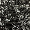 Chain Link 1320' 4-Point Barbed Wire Roll w/ 5" Coil Spacing - Class 3 Barbed Wire (Black Galvanized Steel) (Default)