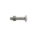 Chain Link 3/8" x 1 3/4" Carriage Bolts & Nuts (Hot Dip Galvanized Steel)