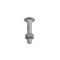 Chain Link 3/8" x 1 3/4" Carriage Bolts & Nuts (Hot Dip Galvanized Steel)