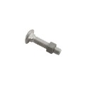 Chain Link 3/8" x 1 3/4" Carriage Bolts & Nuts (Hot Dip Galvanized Steel)