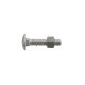 Chain Link 3/8" x 1 3/4" Carriage Bolts & Nuts (Hot Dip Galvanized Steel)