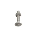 Chain Link 3/8" x 1 3/4" Carriage Bolts & Nuts (Hot Dip Galvanized Steel)