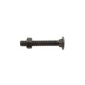 Chain Link 3/8" x 2 1/2" Carriage Bolt & Nut (HDG & Powder Coated Black)