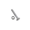 Chain Link 3/8" x 2 1/2" Carriage Bolt & Nut (Hot Dip Galvanized Steel)