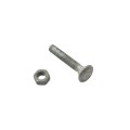 Chain Link 5/16" x 1 3/4" Carriage Bolt & Nut (Hot Dip Galvanized Steel)