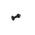 Chain Link 5/16" x 1 1/4" Carriage Bolt & Nut (HDG & Powder Coated Black)