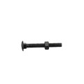 Chain Link 5/16" x 2 1/2" Carriage Bolt & Nut (HDG & Powder Coated Black)