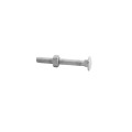 Chain Link 5/16" x 2 1/2" Carriage Bolt & Nut (Hot Dip Galvanized Steel)