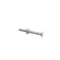 Chain Link 5/16" x 2 1/2" Carriage Bolt & Nut (Hot Dip Galvanized Steel)