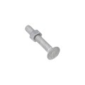 Chain Link 5/16" x 2" Carriage Bolt & Nut (Hot Dip Galvanized Steel)