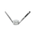 Chain Link 6 5/8" Corner Post 6 Strand 45 Degree Barb Wire Arm - Terminal Post Barb Arm (Galvanized Steel) (Arm)