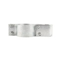 Chain Link Fence Commercial Cox Gate Hinge 3" (2 7/8 OD) x 1 5/8" or 2" (1 7/8 OD) (Pressed Steel Galvanized)