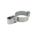 Chain Link Fence Commercial Cox Gate Hinge 6 5/8" x 1 5/8" or 2" (1 7/8 OD) (Pressed Steel Galvanized)