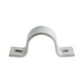 Chain Link 3" (2 7/8" OD) Industrial Facia / Side Wall Mount Chain Link Fence Bracket (Heavy Duty Pressed Steel Hot Dip Galvanized)